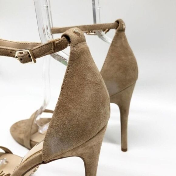 SAM EDELMAN Ariella Suede Ankle Strap Sandals - Picture 5 of 7